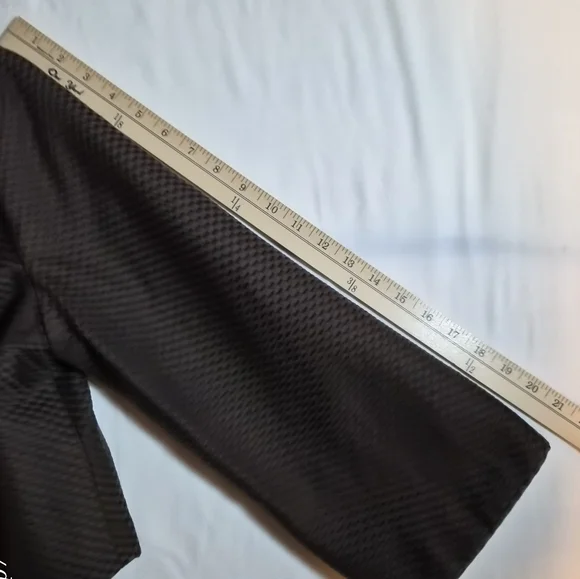 ​Talbots Petites Silk Blend Sheath Dress & Cropped Jacket Set Brown Size 16P - Picture 11 of 16